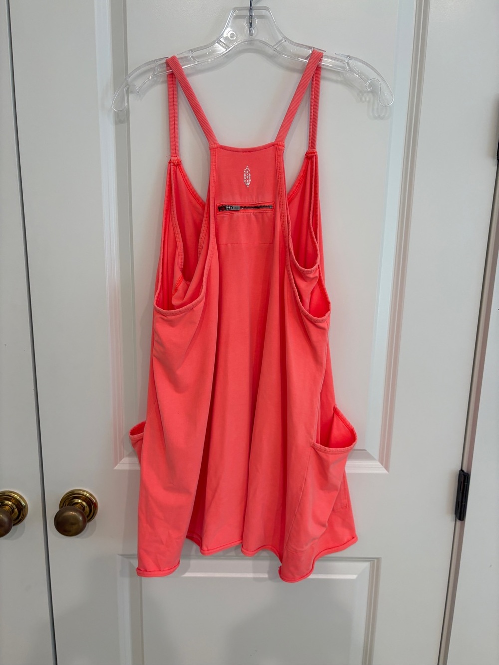 FP Movement Hot Shot Mini Dress Coral - Picture 2 of 2